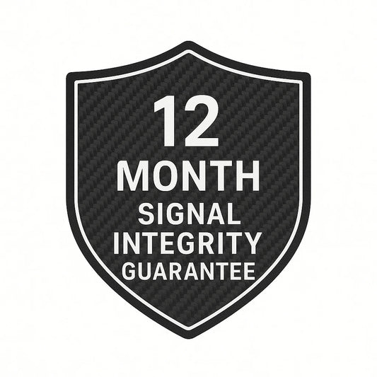 12-Months Signal Integrity Guarantee